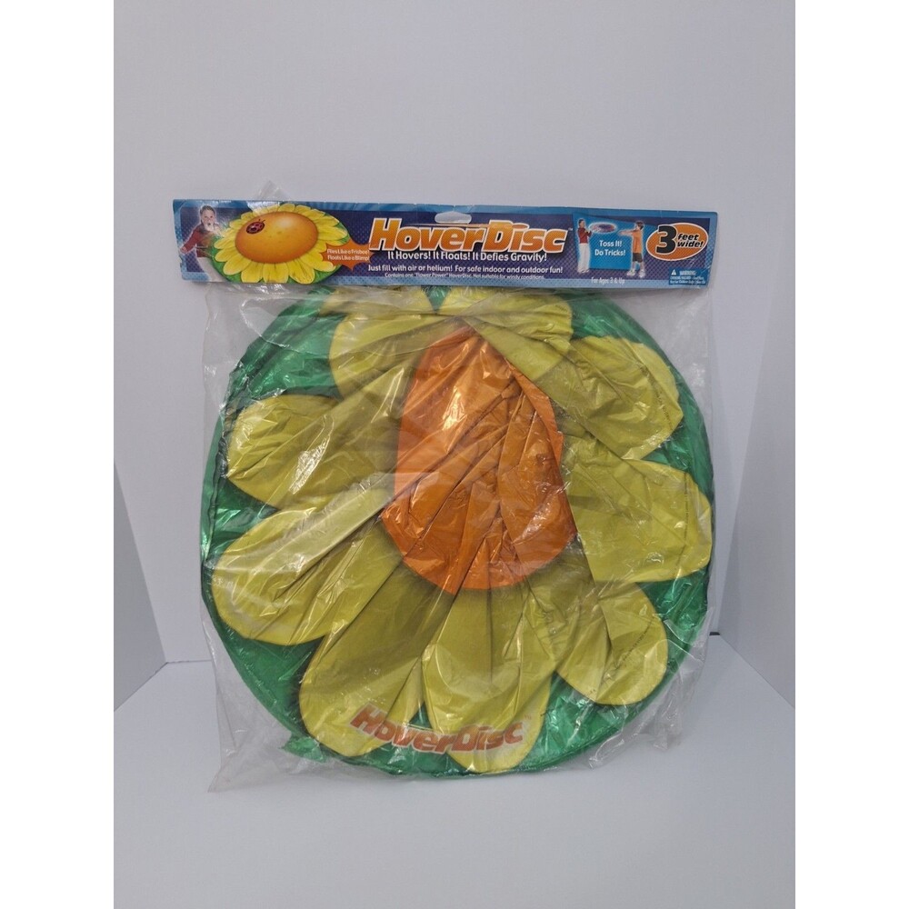 Vintage Flower Power Hover Disc Over 80 Tricks 2003 New Sealed Unused RARE